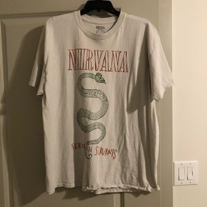Nirvana band tee